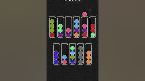 Ball Sort Puzzle   level 666 !!! Mobile Cell Phone Game Walkthrough Android / Apple