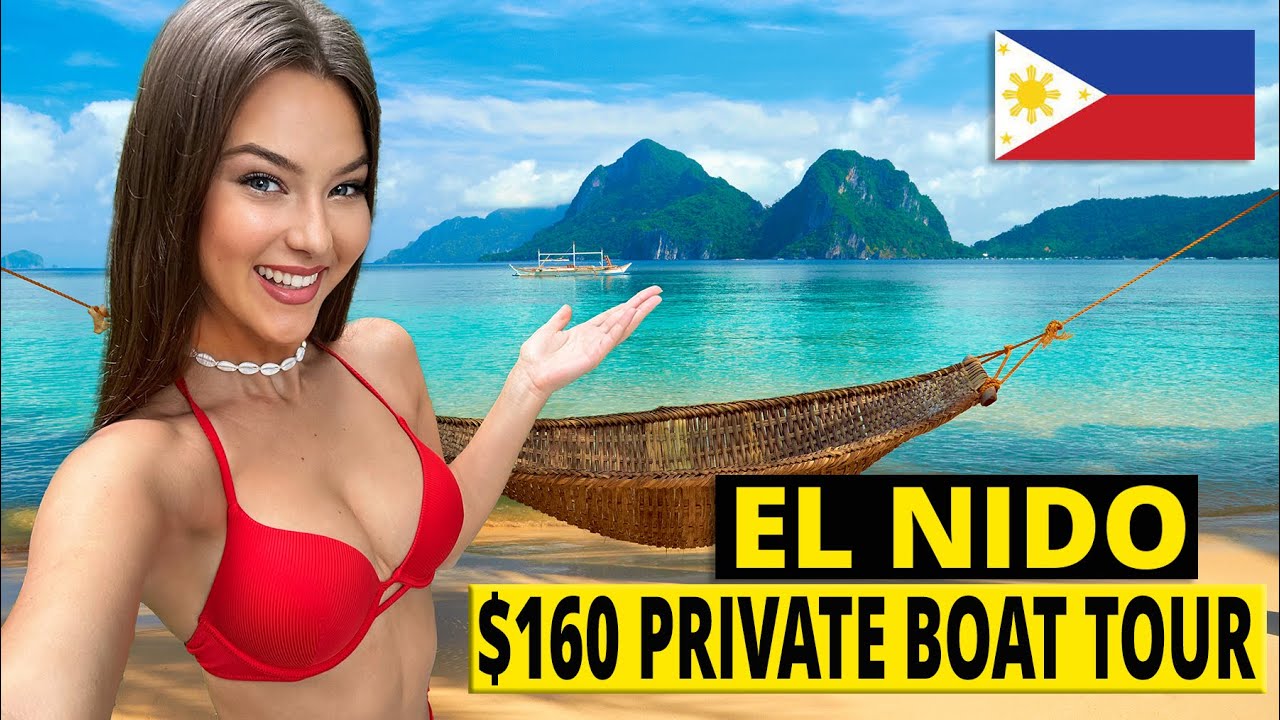 ЭЛЬ-НИДО, Филиппины 🇵🇭 ЧАСТНЫЙ ТУР НА ЛОДКЕ 4K: ДВЕ Вещи, которые вы ДОЛЖНЫ СДЕЛАТЬ И УВИДЕТЬ! 👀