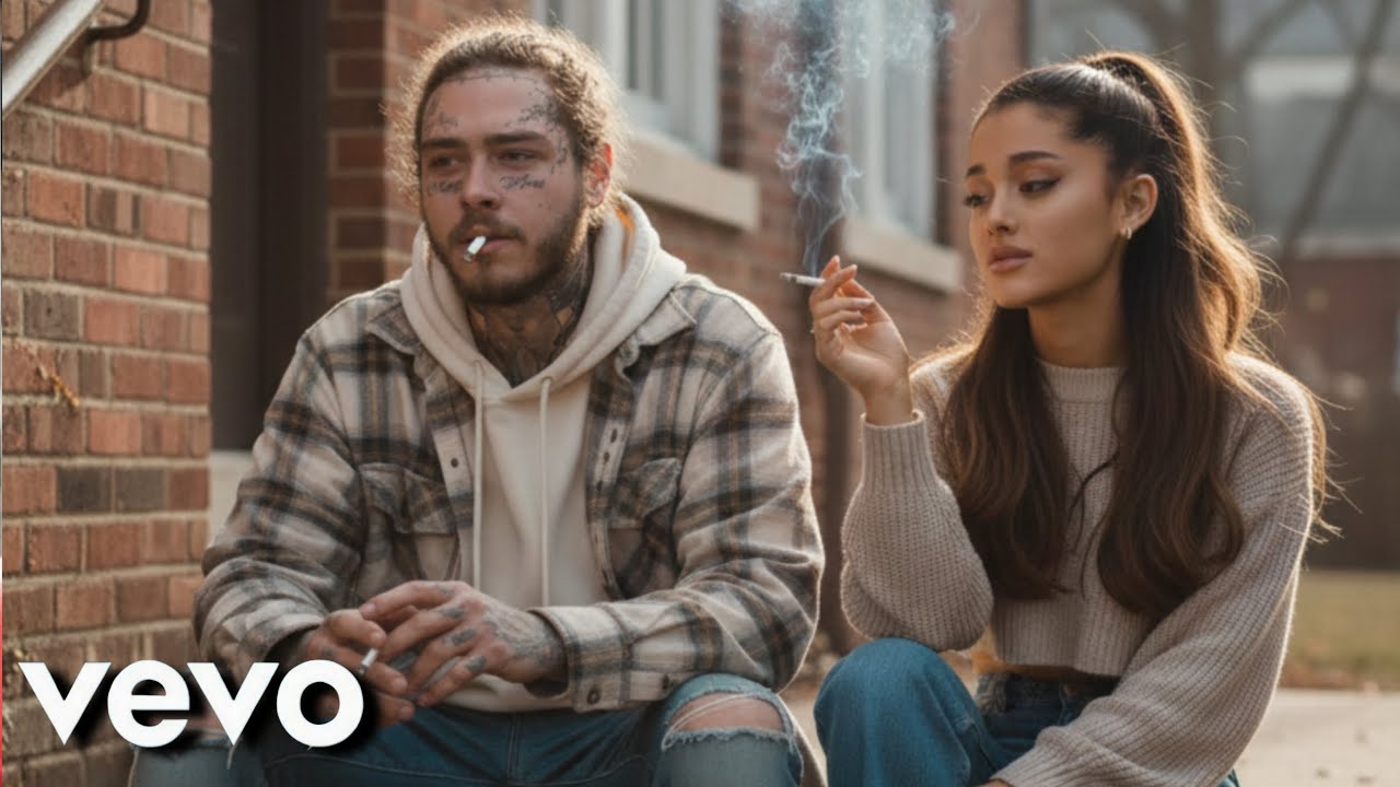 post malone ft ariana grande Lost in the Afterglow New Lyrics Video 