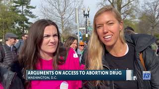 Supreme Court hears arguments on abortion pill, Mifepristone