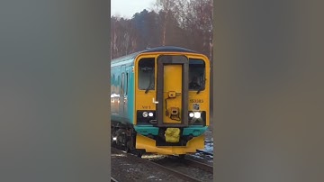 A Speedy Inspection class 153 train! #railway #train #speed