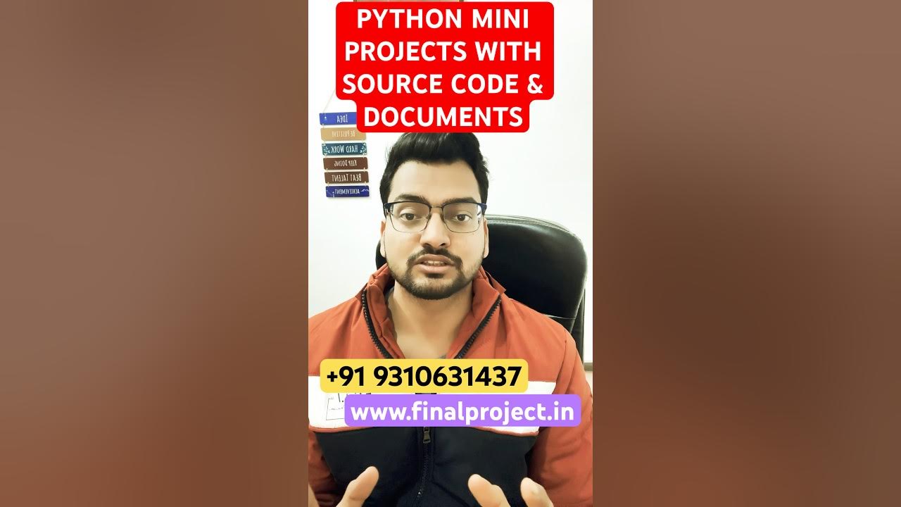 Python Mini Projects With Source Code and Documentation #miniproject # ...