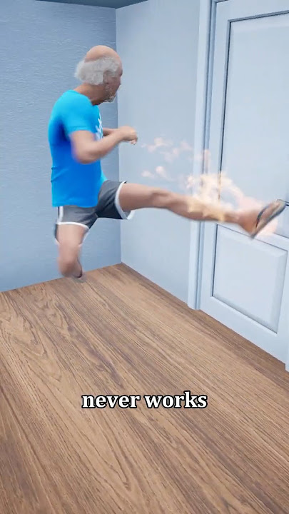 How to Break Down a Door in Seconds! 🔥 #shorts