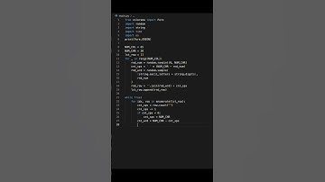 Matrix Rain by Python #python #matrix #rain #python3