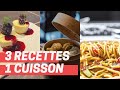 3 recettes 1 cuissons au thermomix