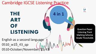 IGCSE Listening November 15/ 43      0510/w15/ 43     0510/October/November /15/43 screenshot 5