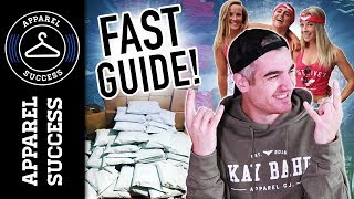 Fast Guide: How To Launch A Clothing Line, Sell Like Crazy, & Sustain It FOREVER