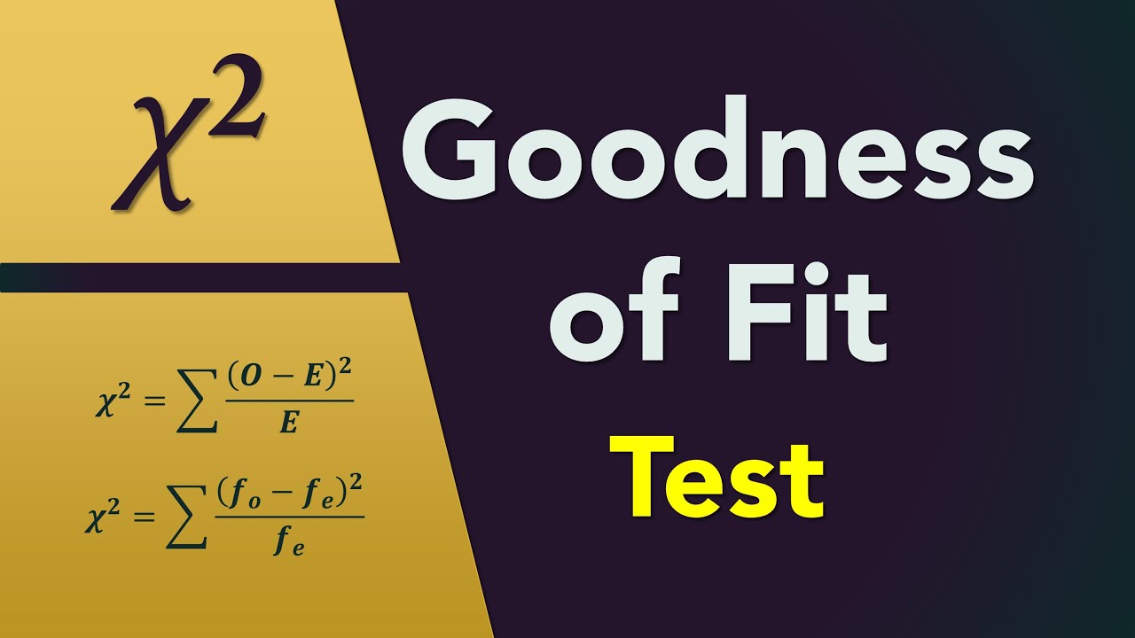 null hypothesis for chi square goodness of fit test