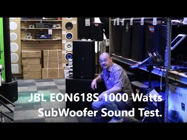 eon618s subwoofer