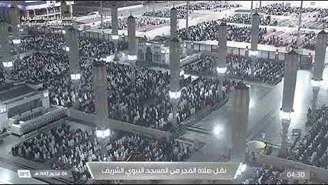 صلاة الفجر من رحاب المسجد النبوي الشّيخ محمّد برهجي فواتِح سورة الروم يوم الثلاثاء ٦ محرم ١٤٤٧
