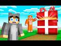 I SURPRISED My Best Friend in Minecraft Cherry Island