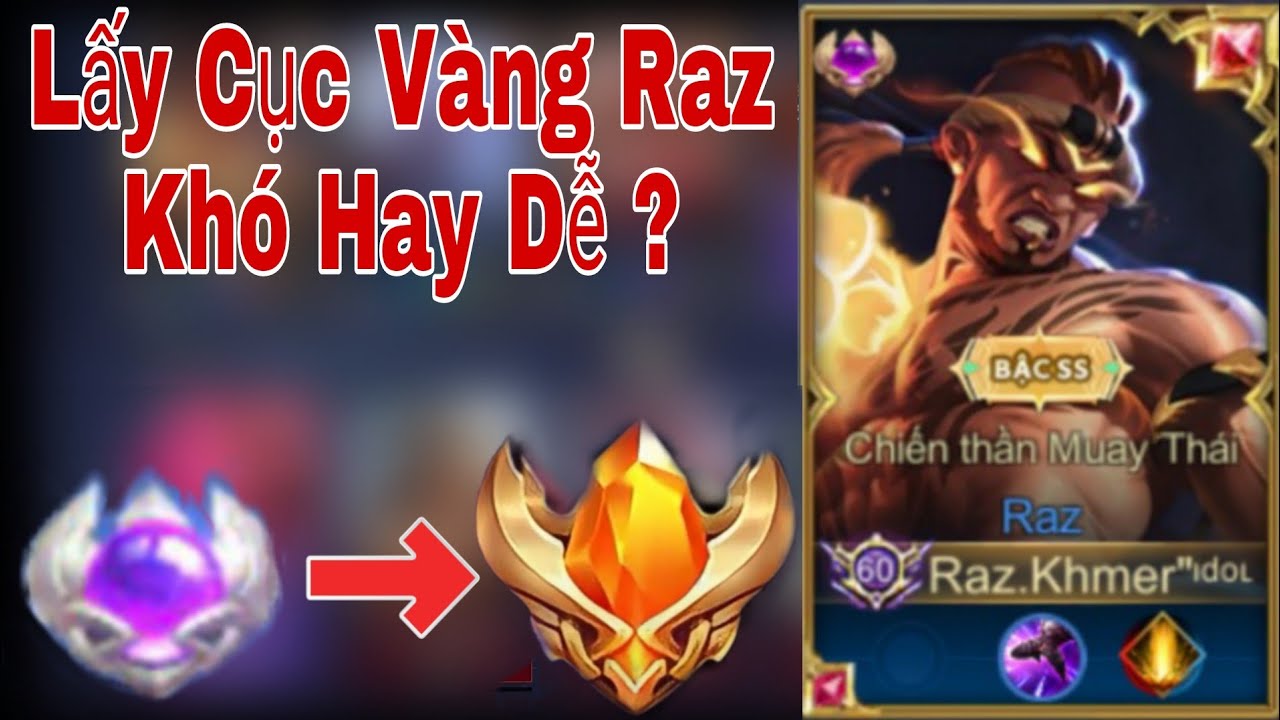 Khám phá cục vàng Raz Khmer và sở hữu ngay cho mình một trong những phụ kiện đắt giá nhất của game Liên Quân. Hãy đến và cùng chiêm ngưỡng nó trong màn hình trình diễn của chúng tôi.