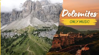 The Dolomites, Italy – Breathtaking Mountain Views in 4K | Relaxing Cinematic Music