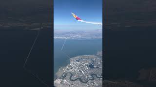 Scenic view of San Mateo-Hayward bridge. The longest bridge in Ca. #travel #views #up #sky #shorts