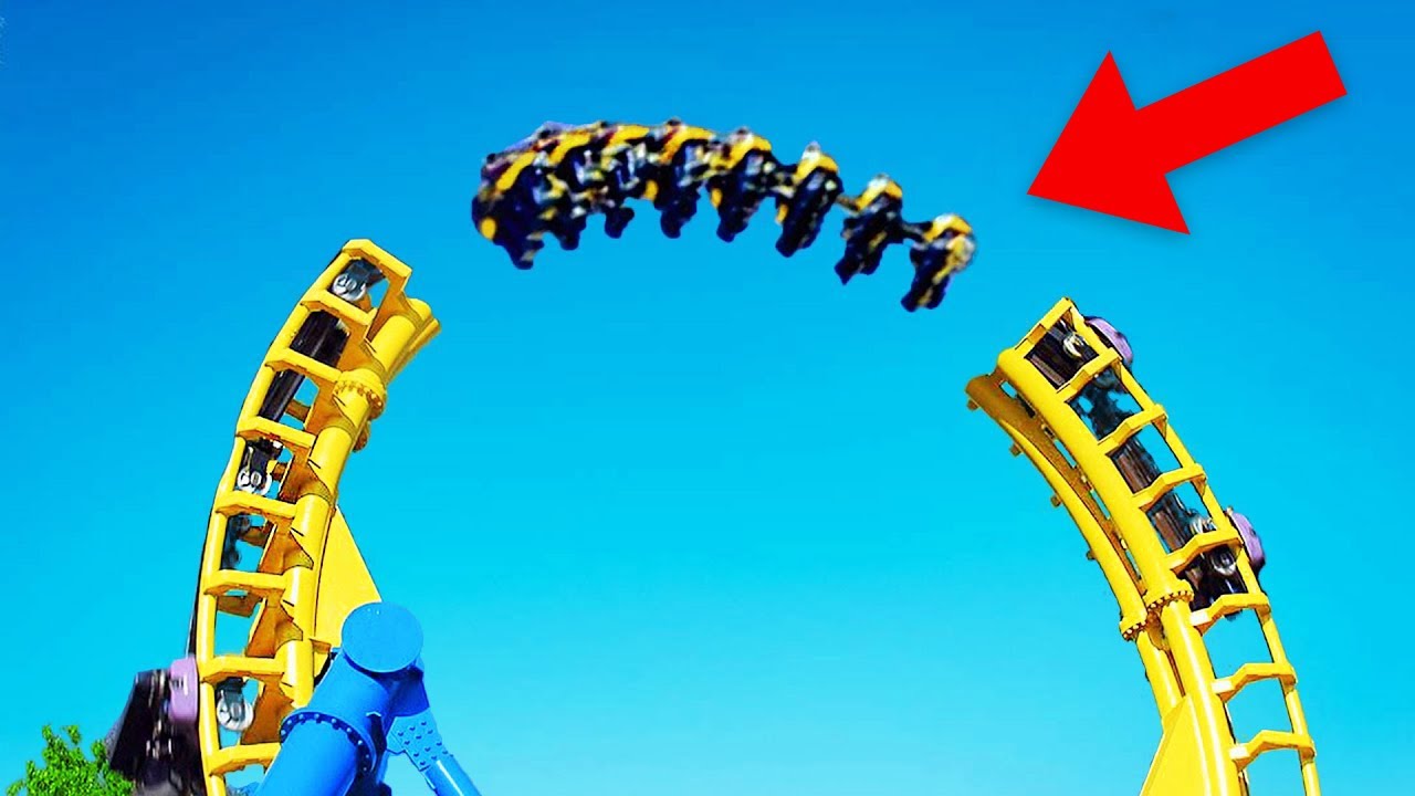 Top 10 SCARIEST Roller Coasters OF ALL TIME - YouTube