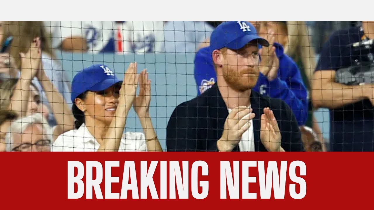 Принц Гарри извинился перед Канадой за то, что надел кепку «Доджерс» на Мировой серии 😳⚾. USA NEW...