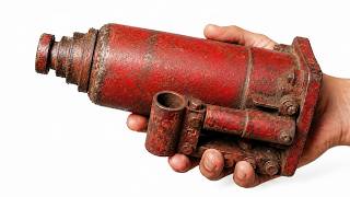 No one knows that hydraulic jacks are a gold mine! Turn a broken car jack into a million-dollar tool