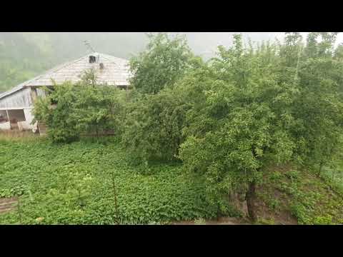 კოკისპირული წვიმა სოფელში, აქ ძილი საოცრებაა !!!!!