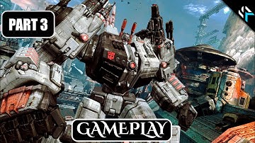 TRANSFORMERS FALL OF CYBERTRON  CHAPTER 3 ( METROPLEX HEEDS THE CALL ) FULL GAME - No Commentary