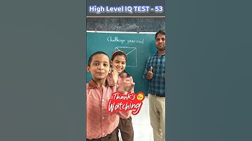 Brain teaser Alert - 53 / Challange Accepted #school #education #maths #iq #puzzle #shorts