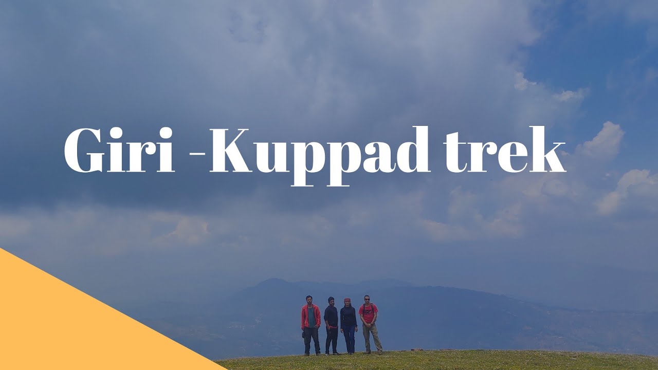 Giri- Kupad trek in Upper Shimla, Himachal Pradesh.
