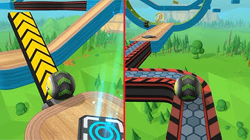 ⚽Going Balls - SpeedRun Gameplay Level 206