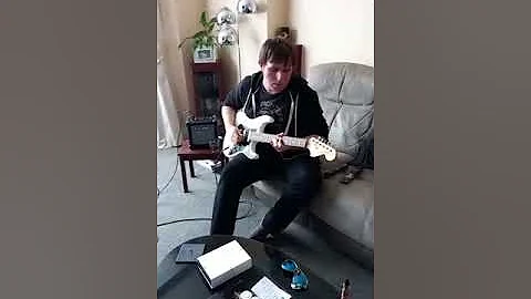 jimi red hendrix red house guitar  cover by scott ...