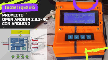 ⚡ Proyecto Open ArdBir 2.8.3-RC con Arduino UNO + LCD 20x4 con DS18B20 y teclado matriz 1x4, 1 de 2.