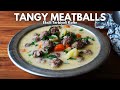 Tangy Turkish Meatball Stew, Eksili Terbiyeli Kofte