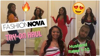 Fashion Nova Try-On Haul - Bodysuits Husband Rates 1-10