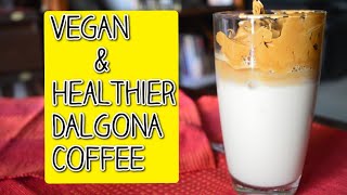 We made a HEALTHIER Dalgona Coffee ! Vegan & Frothiest Coffee |  Tik Tok Trends | Rasoisaga
