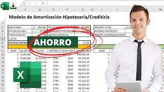 Excel Descargable | El Método Secreto para Pagar la Hipoteca en la Mitad del Tiempo | Amortización