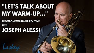 My Trombone Warm-Up Routine with Joseph Alessi by Laskey Mouthpieces 80,050 views 10 months ago 6 minutes, 6 seconds
