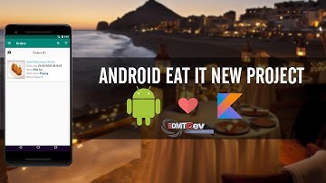 Android Development Tutorial - New Eat It part 68 Server App open Order from Notification