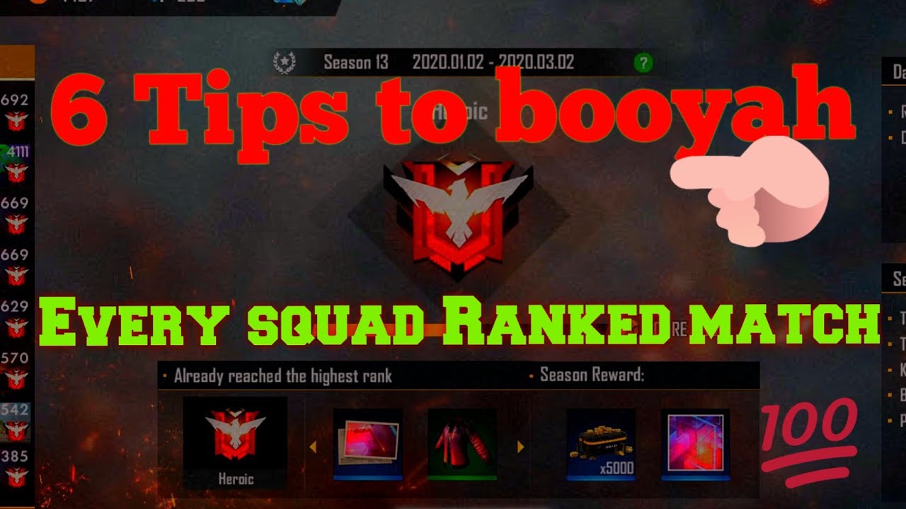 RANKED MATCH KAISE KHELE 6 TIPS AND TRICKS HINDI YouTube