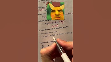 Grading Test #memes #shorts