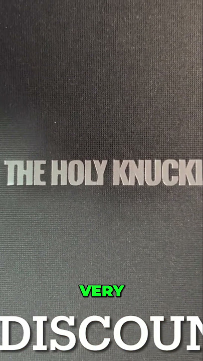 Unboxing Holy Knuckles: You Won't Believe What's Inside!