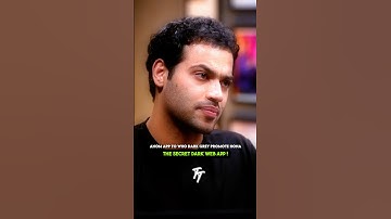 the #secret #darkweb #app 🤯 #cybersecurity #cybercrime #hidden #fbi #usa #podcast #shorts #news