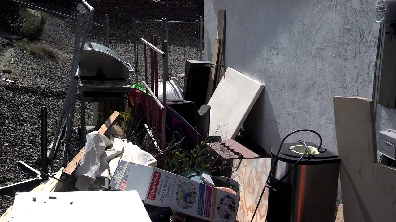 Junk removal san diego poway YouTube