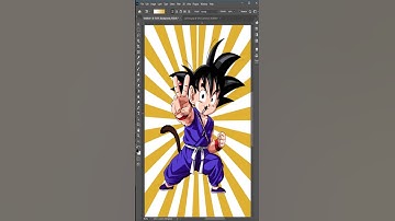 Photoshop Tricks : How to Create Sunburst Effect #shortvideo