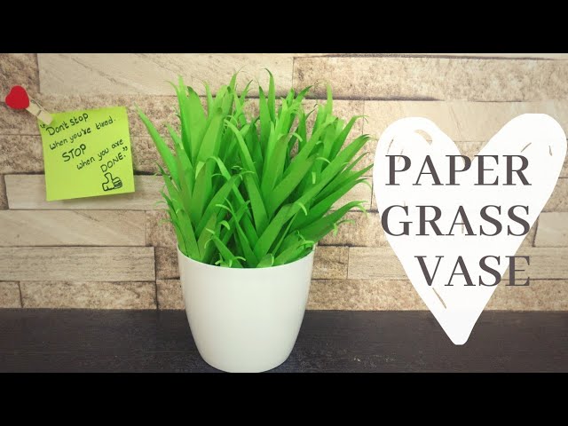 How To Make Artificial Grass Within A Minute For School Projects And Crafts