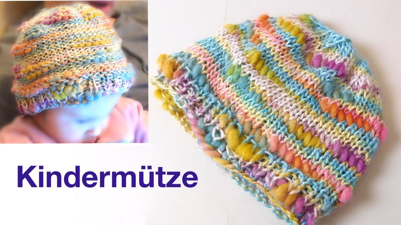 Mein Erster Babypullover Kinderpullover Stricken Youtube