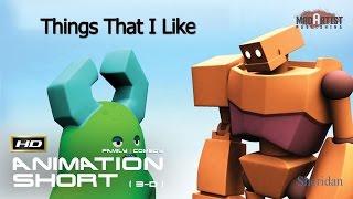 CGI 3D Animated Short Film "THINGS THAT I LIKE" Cute & Funny Animation by Sean Parry & Sheridan
