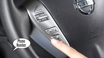 2014 NISSAN Versa Note - Making, Receiving and Ending a Call without Navigation