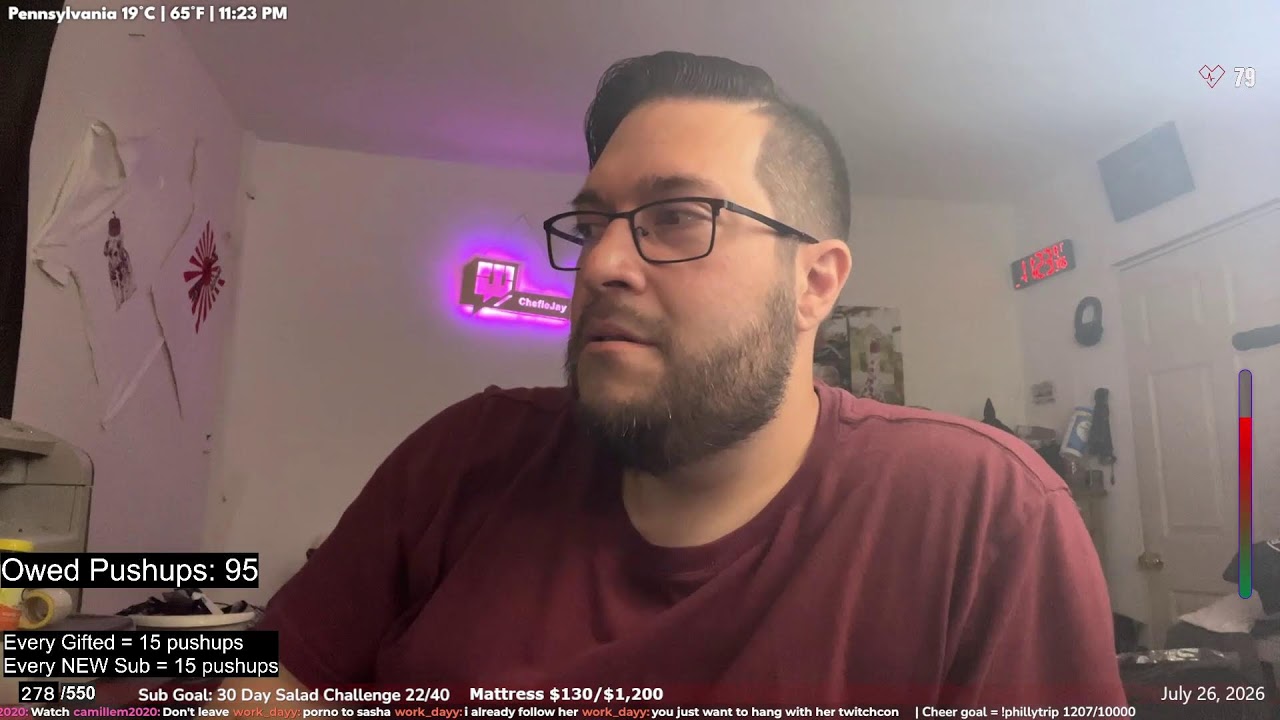 🔴LIVE NOW!🔴What to content? |  LIVE CHAT ON Twitch.tv/Chefiejay