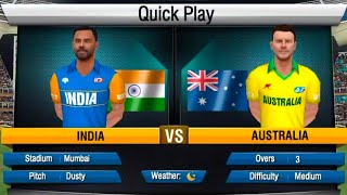 INDIA VC AUSTRALIA game #india #worldcricketchampionship3 #youtube #australiacricket