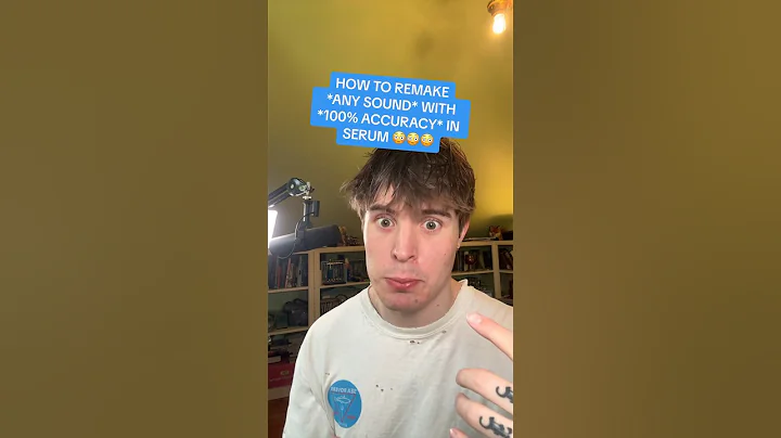 HOW TO REMAKE *ANY SOUND* WITH *100% ACCURACY* IN SERUM (IN 5 SECONDS)😳😳😳