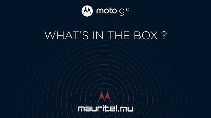 UNBOXING MOTOROLA G52