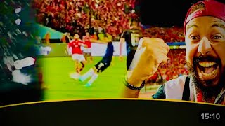 هيجان للجمهور الودادفي استاد القاهرة وسط صمت جمهور الاهلي