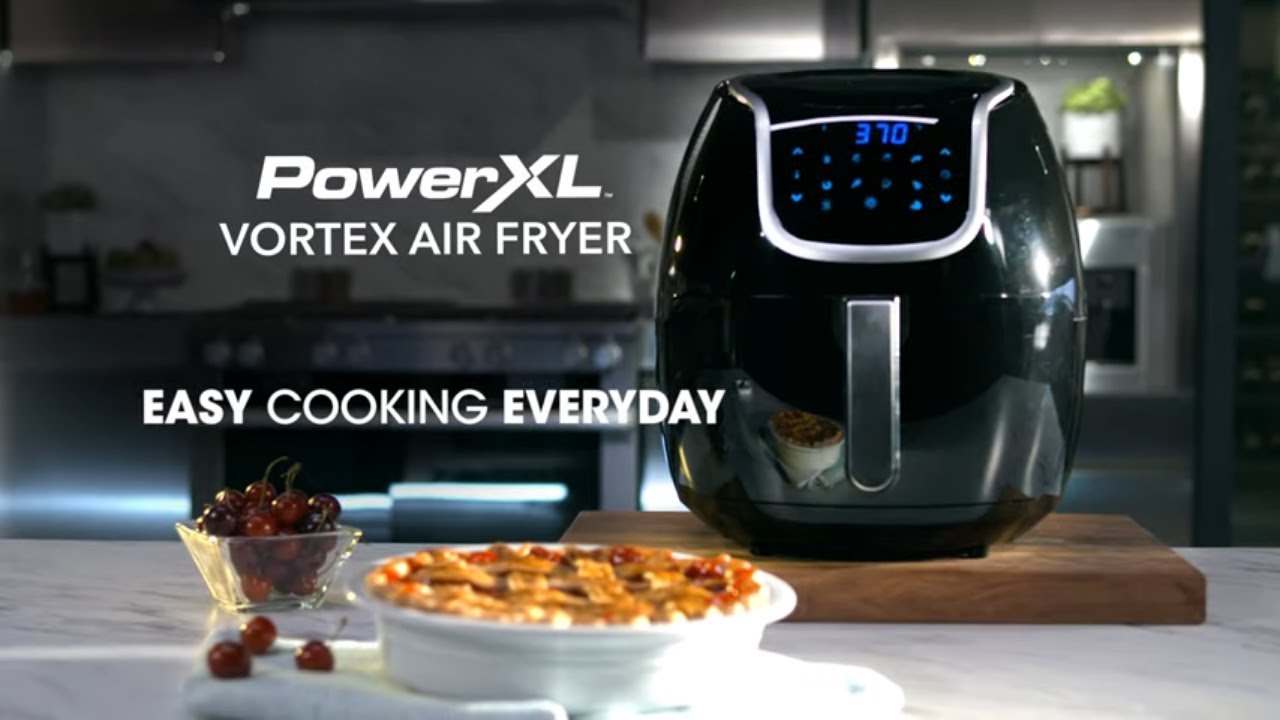 Change the way you cook with the PowerXL's 7 Quart Vortex Air Fryer 